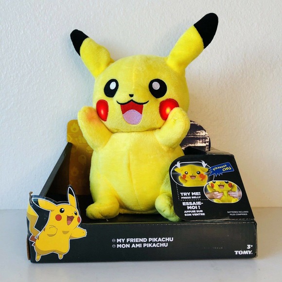 my friend pikachu plush